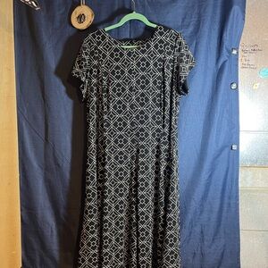 Geometric Design CJ Banks Dress